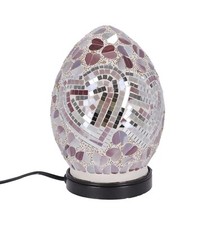 Lampe table mosaïque idée - table,