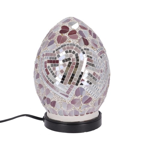 Lampe table mosaïque idée - lampe,