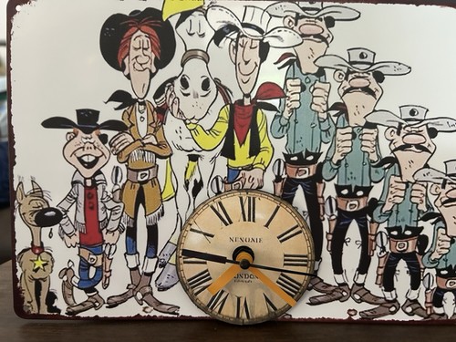 Lucky luke pendulette - lucky, de