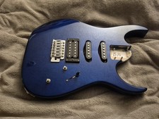 Washburn WR-150 MBL Electric Guitar Body Metallic Blue Loaded Bridge Electronics