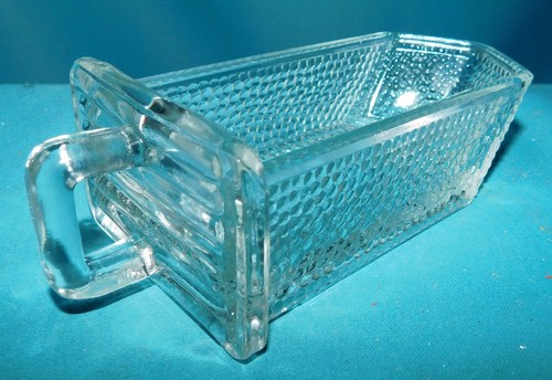 Ancien petit tiroir verre - petit,