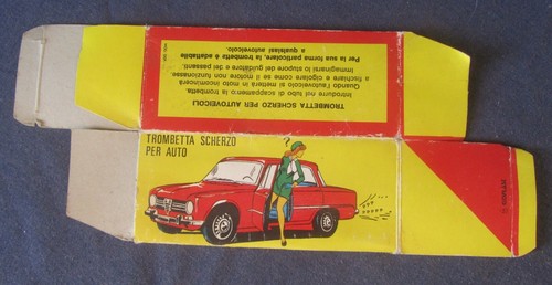 Ancienne boite vide trombetta - ancienne,