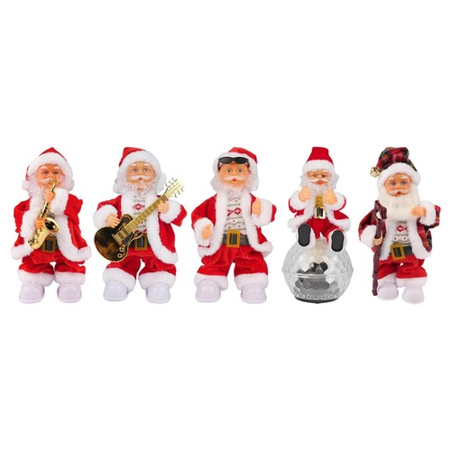 Père noël chantant jouet - père,