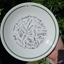 Assiette Gien tirage réservé