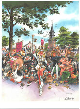 EX-LIBRIS LA FETE AVEC COLOMBE