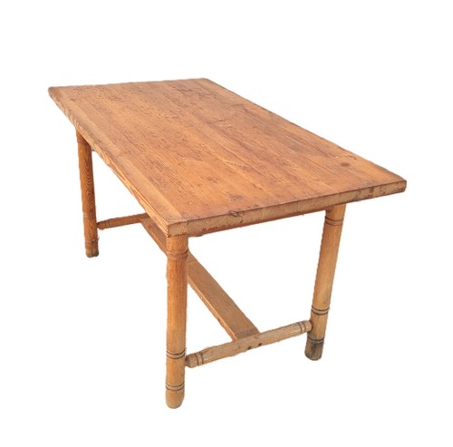 Table vintage pin massif - en,