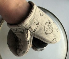 Gant de four poisson gant de