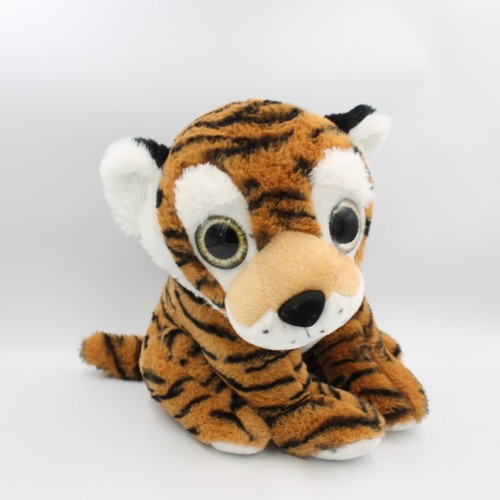 Grande peluche tigre gros yeux - grande,