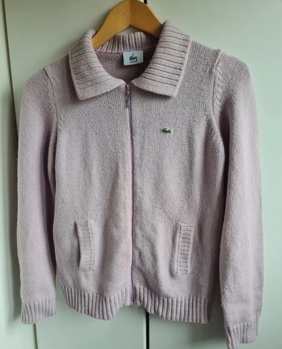 Gilet zippé lacoste - gilet,