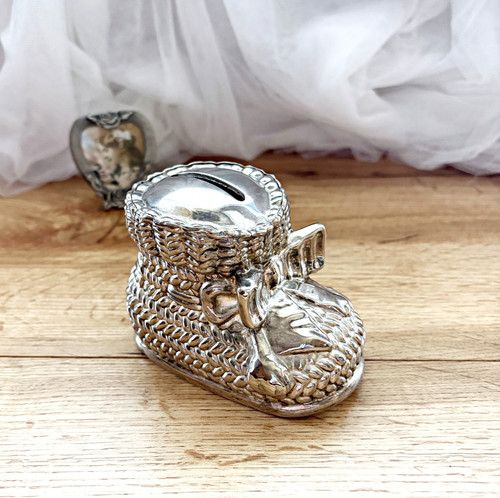 Tirelire chausson bébé - chausson,