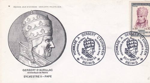 France 1964 fdc - gerber, pape