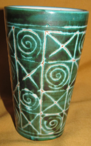 Grand gobelet verre vase