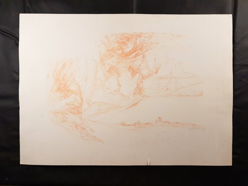 Decock lithographie signée - decock-,