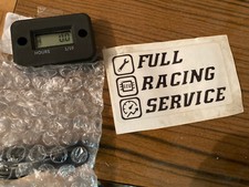 Compteur d'heure orange à fil