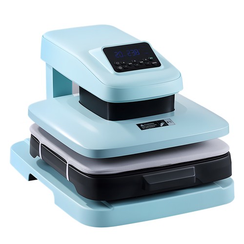 Auto heat press machine for - heat, t