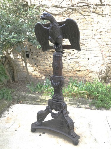 Grand lutrin bois aigle - ",