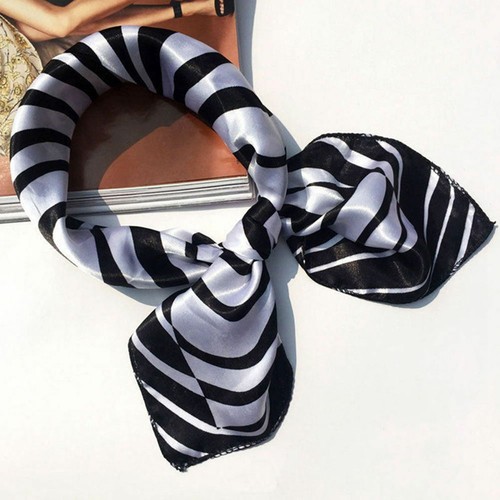 Foulard bandana carré - , satin