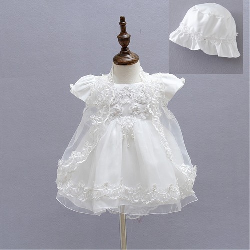 Robe baptême dentelle - baptême,