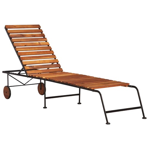 Bois acacia massif chaise - d'acacia,