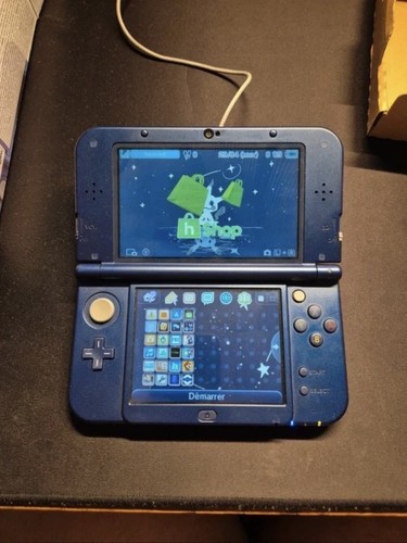 Nintendo 3ds metallic blue - nintendo, xl