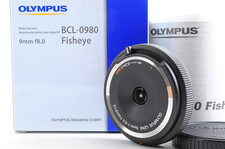 Objectif grand angle OLYMPUS BCL-0980 9 mm F8 Fisheye comme neuf du Japon