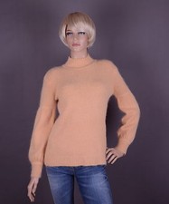 Pull femme Angora, couleur : abricot et taille : M ou L (au choix)