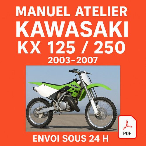 Manuel atelier kawasaki 125 - kx,