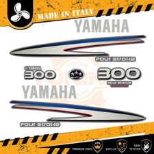 Décalcomanies adhésif Moteur hors-bord Yamaha 300 Ch - Four Stroke F300 SILVER