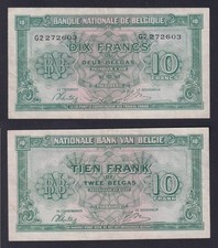 Billet De Banque Belgique 10