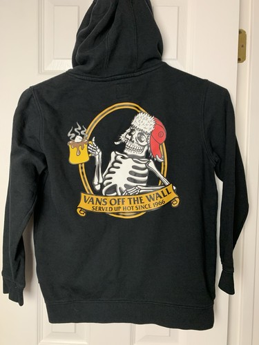 Vans skeleton hoodie - vans,