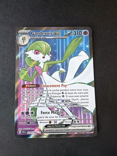 Carte pokémon gardevoir - carte, ex