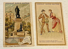 Lot  de 2 Chromos - Chocolat