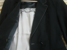 Tailleur noir vintage années