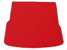 Matelassé Cuir artificiel ROUGE Tapis coffre pour Toyota Highlander IV Hybrid SU