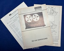 Original UHER Service Manual / SG 520 Variocord