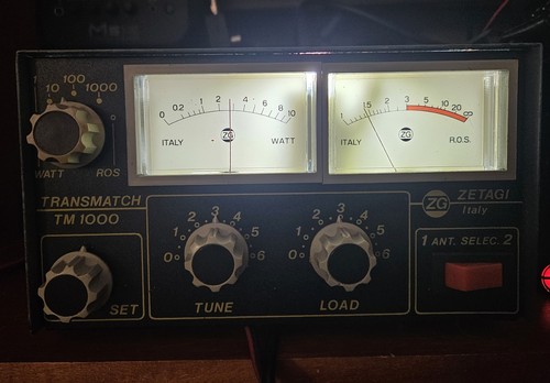 Zetagi 1000 transmatch swr - 1000,