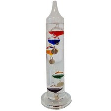 Galilee Glass Indoor Thermometer 28cm
