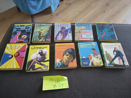 Lot livres langelot - 10, langelot-