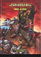 JDR RPG ROLE-PLAYING GAME / BBE MUTANTS & MASTERMIND PLAYER MANUAL + CASE