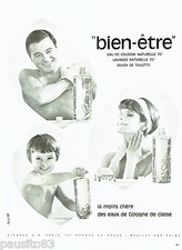 ADVERTISEMENT ADVERTISING 026 1964 Wellness Cologne Soap