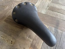 Velo Rivet Black Saddle Seat. Excellent Condition. Bicycle. Cycling