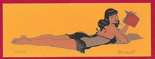 Berthet pin a la plage - -,