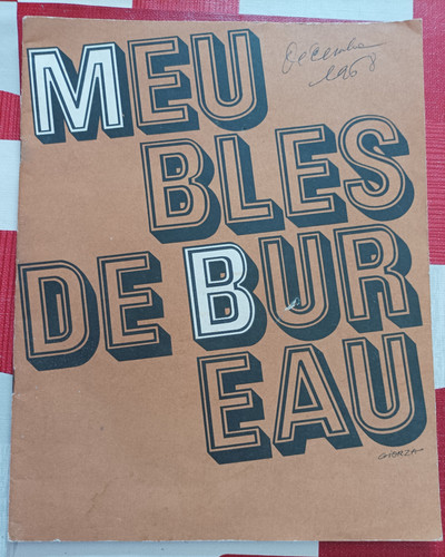 1966 ancien catalogue meubles