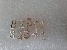 Chiffre Képi Number military