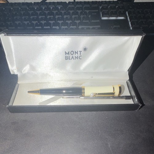 Montblanc stylo bille blanc