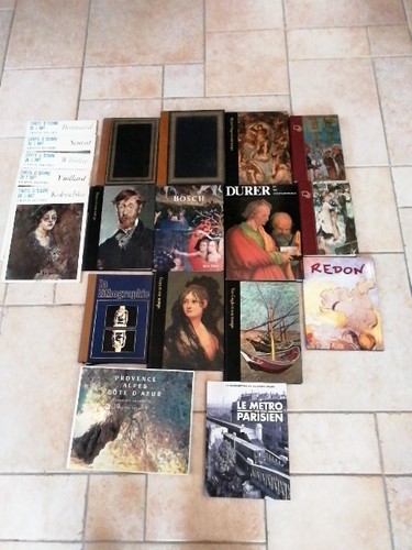 Lot livre art sur les - lot, d'art