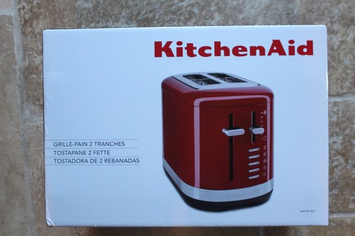Grille pain kitchen aid rouge - grille,