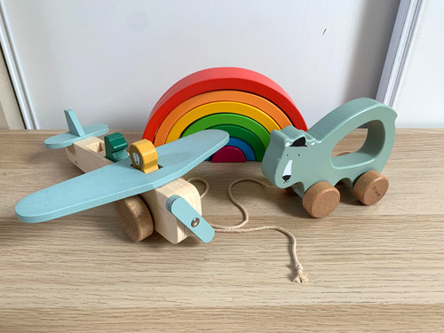 Lot jouets en - en, bois