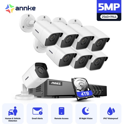 Annke 5mp caméra surveillance - annke,