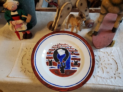 Assiette digoin - 1,
